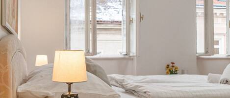 1 soverom, strykejern/-brett, wi-fi og sengetøy