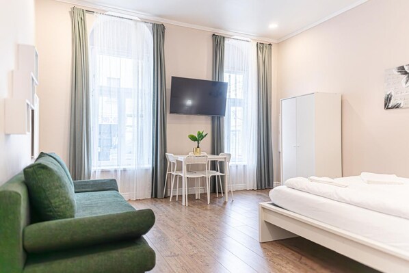 1 Schlafzimmer, Bügeleisen/Bügelbrett, WLAN, Bettwäsche