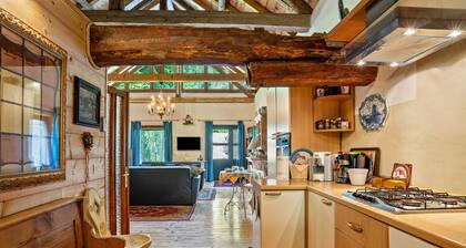 Chalet 'Loft Tovel' mit Bergblick und Privatem Garten