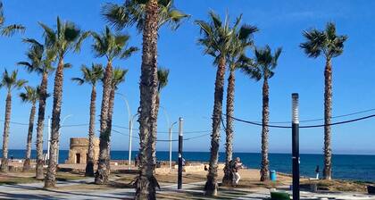 Apartment 'Antogil-mata1' mit Meerblick, privater Terrasse und Klimaanlage