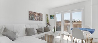 Apartment 'Antogil-mata1' with Sea View, Private Terrace and Air Conditioning