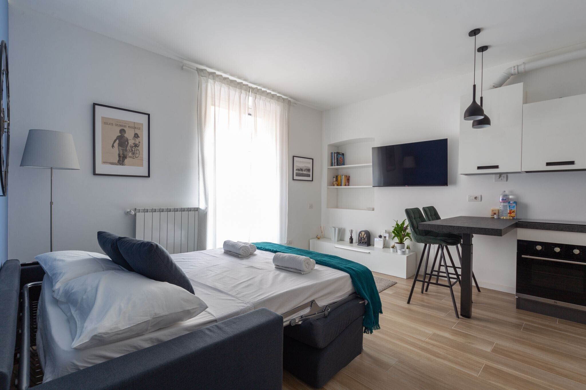 1 chambre, fer et planche à repasser, Wi-Fi gratuit, draps fournis