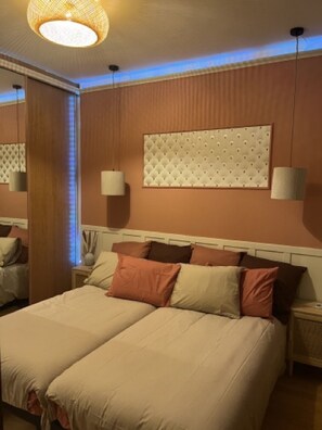 1 chambre, bureau, fer et planche à repasser, Wi-Fi gratuit