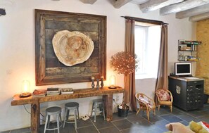 Chimenea y reproductor de DVD 