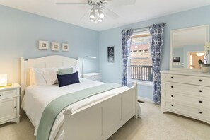 Iron/ironing board, travel cot, free WiFi, bed sheets