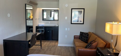 Modern Studio with King Bed and Queen Sofa Sleeper In Central Baton Rouge