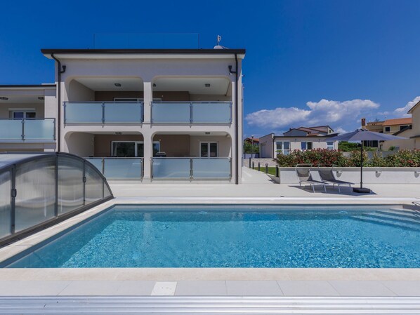 Piscine chauffée
