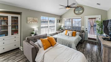 2 chambres, bureau, fer et planche à repasser, Wi-Fi gratuit