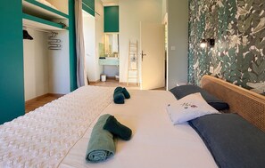 4 chambres, lit parapluie, Wi-Fi gratuit