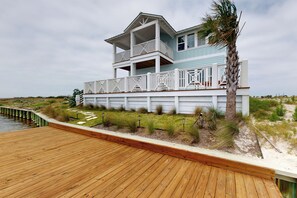 Terrace/patio - Private Pool, Golf Cart Included, Water Front (Port Aransas)