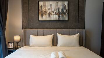 2 bedrooms, iron/ironing board, free WiFi