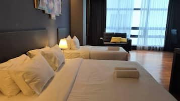 City Studio | Iron/ironing board, free WiFi