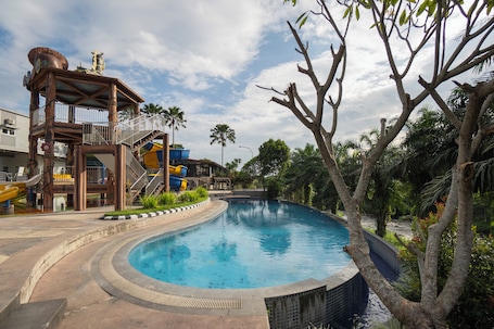 Water park. BeSS Resort and Waterpark Lawang