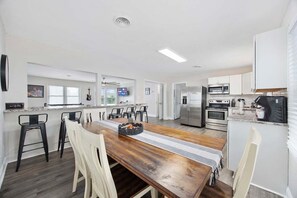 Fridge, microwave, oven, stovetop - Groovy 4BR House w/ Private Pool | Sleeps 16 (North Myrtle Beach)