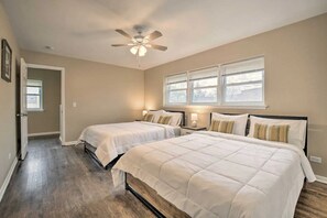 3 chambres, fer et planche à repasser, Wi-Fi gratuit, draps fournis