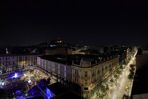 Blick von der Unterkunft