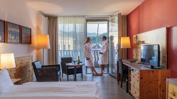 Superior-Doppelzimmer | Hochwertige Bettwaren, Minibar, Zimmersafe, Schreibtisch