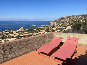 Property grounds - Large villa with 180 degree unobstructed seaviews. (Costa Paradiso)