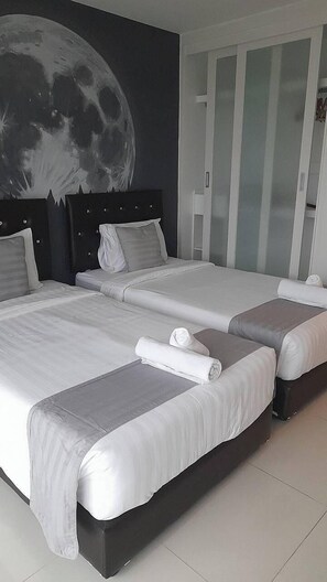 Deluxe Studio, Multiple Beds, Balcony, Garden View | Desk, blackout drapes, soundproofing, free WiFi - Panwa Beach Side Beachfront (Wichit)