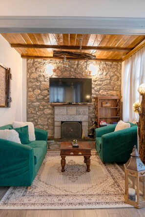 Deluxe House, City View | Living area