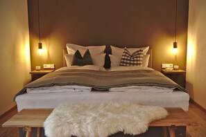 2 chambres, lit parapluie