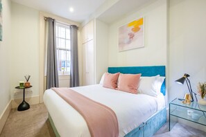 Iron/ironing board, travel cot, free WiFi, bed sheets