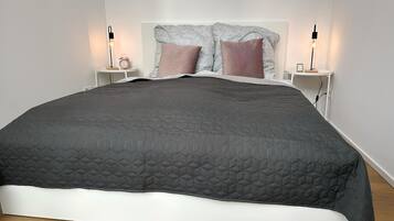 2 chambres, fer et planche Ă repasser, Wi-Fi, draps fournis