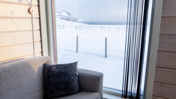 Living area - Ekker Island Arctic Lodge (Vadsø)