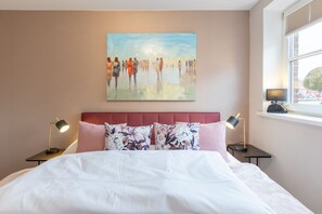 2 slaapkamers, een strijkplank/strijkijzer, gratis wifi