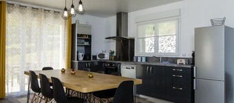 Gîte Le Haut Rivage, Maison Individuelle Avec Garage