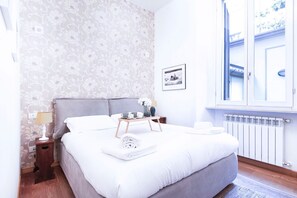 2 slaapkamers, een strijkplank/strijkijzer, wifi, beddengoed