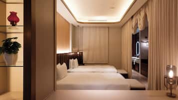行政客房, 非吸煙房 (Suite w/ Lounge Access) | 1 間臥室、遮光布/窗簾、免費無線上網、床單
