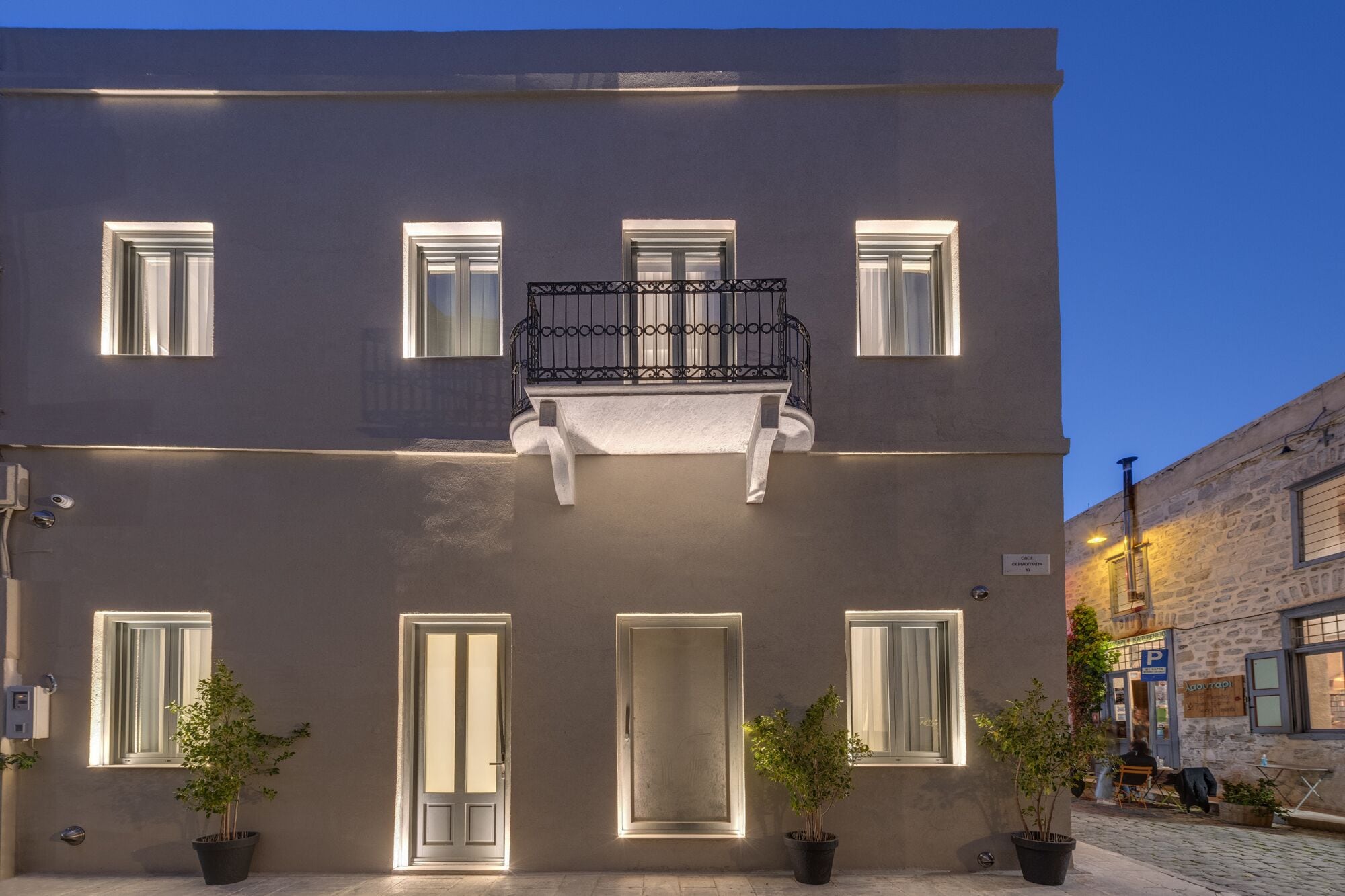 Panorama-dobbeltværelse - 1 queensize-seng - delvis havudsigt | Balkon