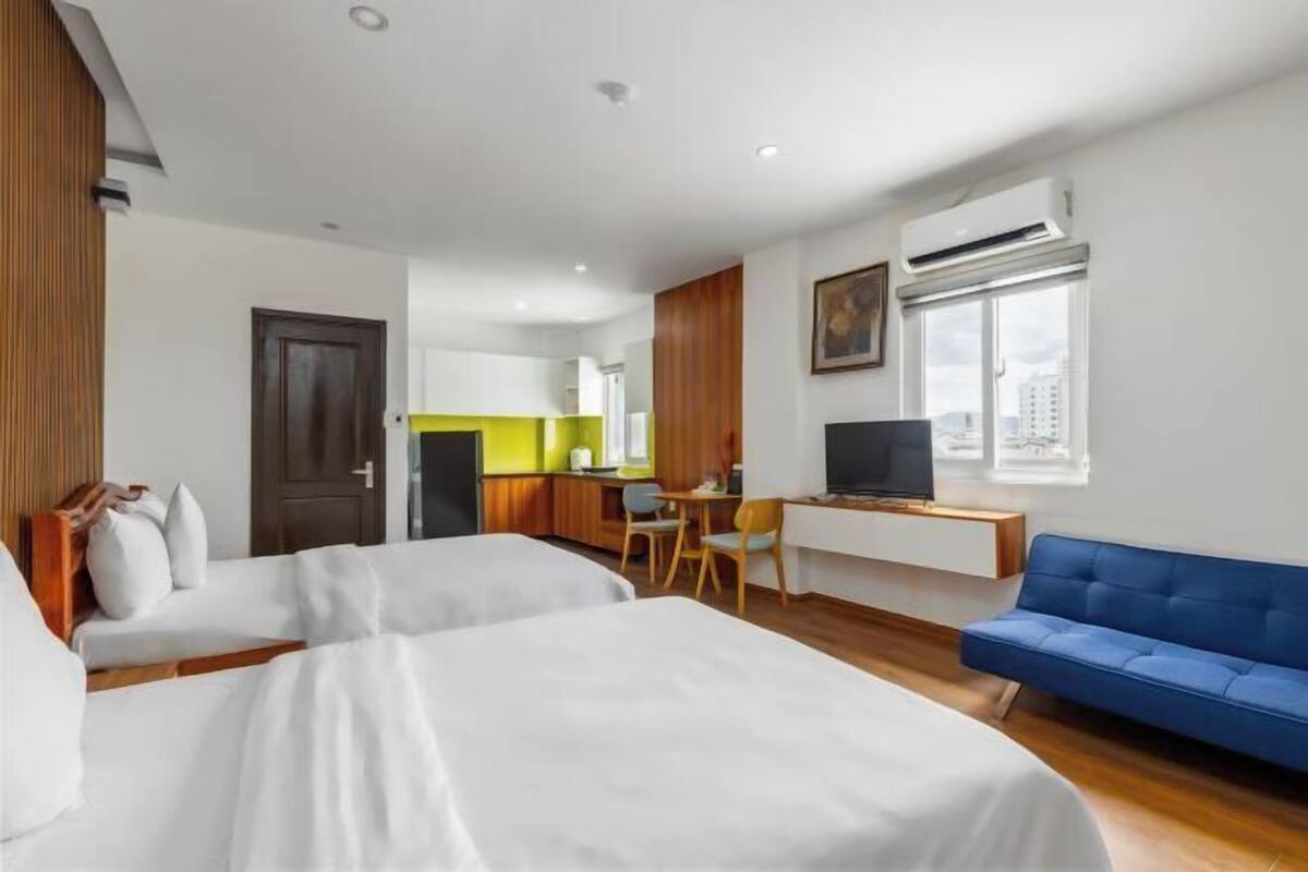 1 bedroom, soundproofing, free WiFi