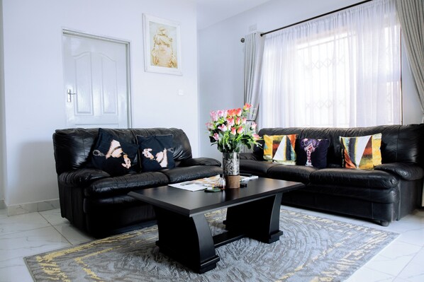 Living area - Luxury 2 Bed Self Catering Apartment in Masvingo (Masvingo)