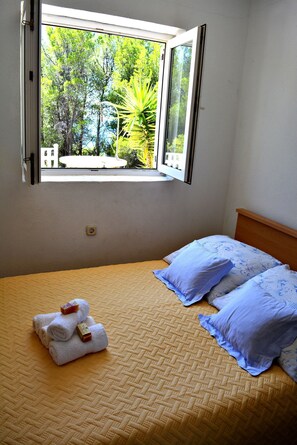 3 soverom, strykejern/-brett, reiseseng for barn og wi-fi