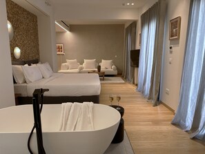 Apartament executiu | Bany | Assecador de cabells, tovalloles, sabó i xampú 