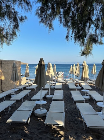Private beach