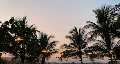 Lakeside Glamping in Dome Tents at Off The Grid Glamps