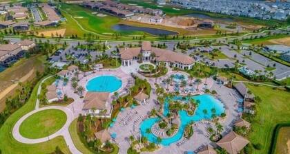 Champions Gate Oasis: Private Pool & Arcade Fun! 6 Bedroom Villa by RedAwning