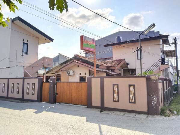 Facciata della struttura