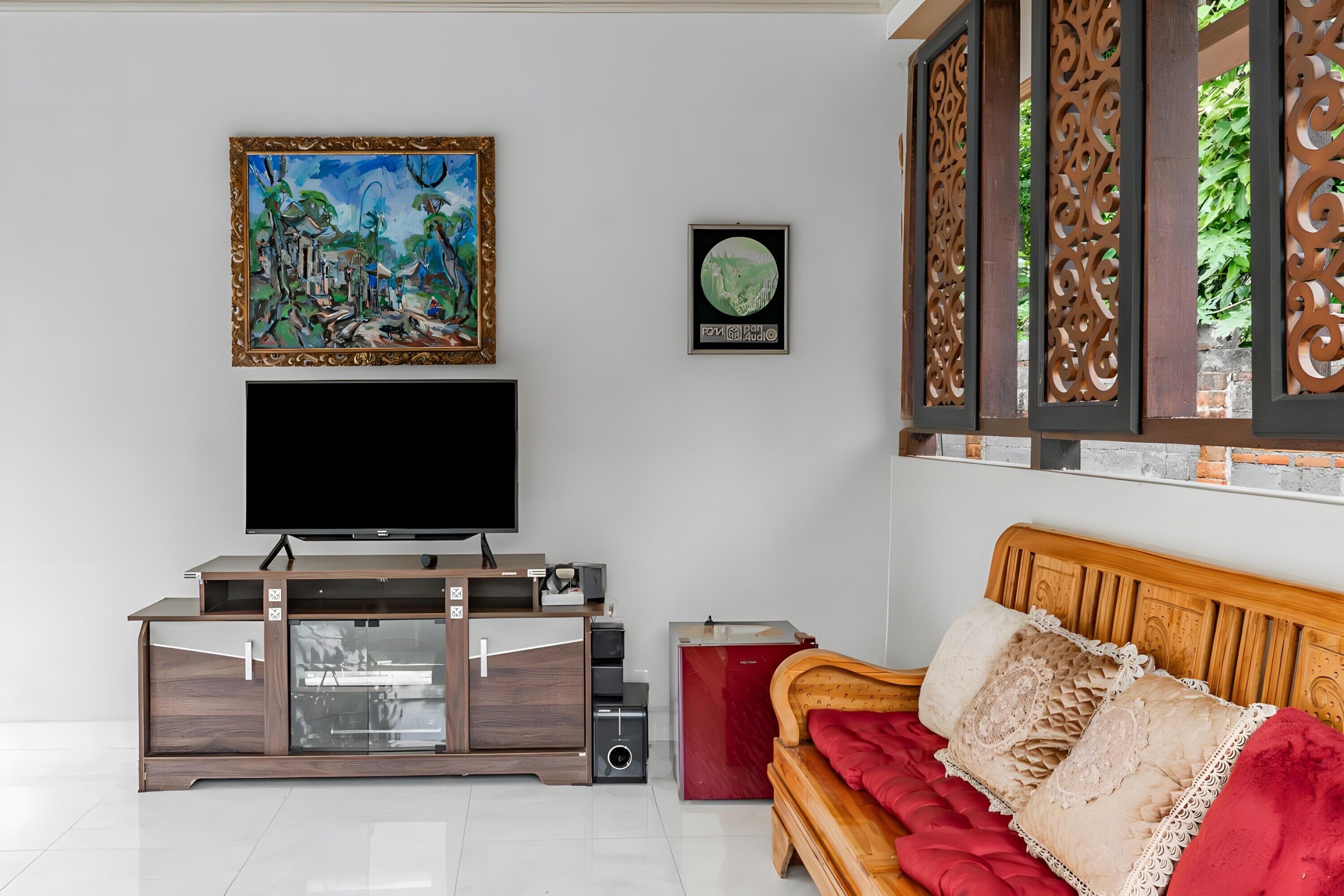 Sala de estar en el lobby