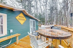 House (1 Bedroom) | Interior - Lovely Maine Cabin w/ Deck, Gas Grill & Fire Pit! (Casco)