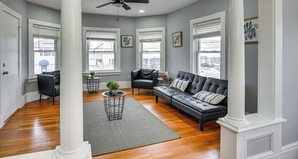 Modernized Historic Apt, Walk to Downtown Cranston