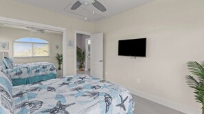 4 bedrooms, iron/ironing board, free WiFi, bed sheets