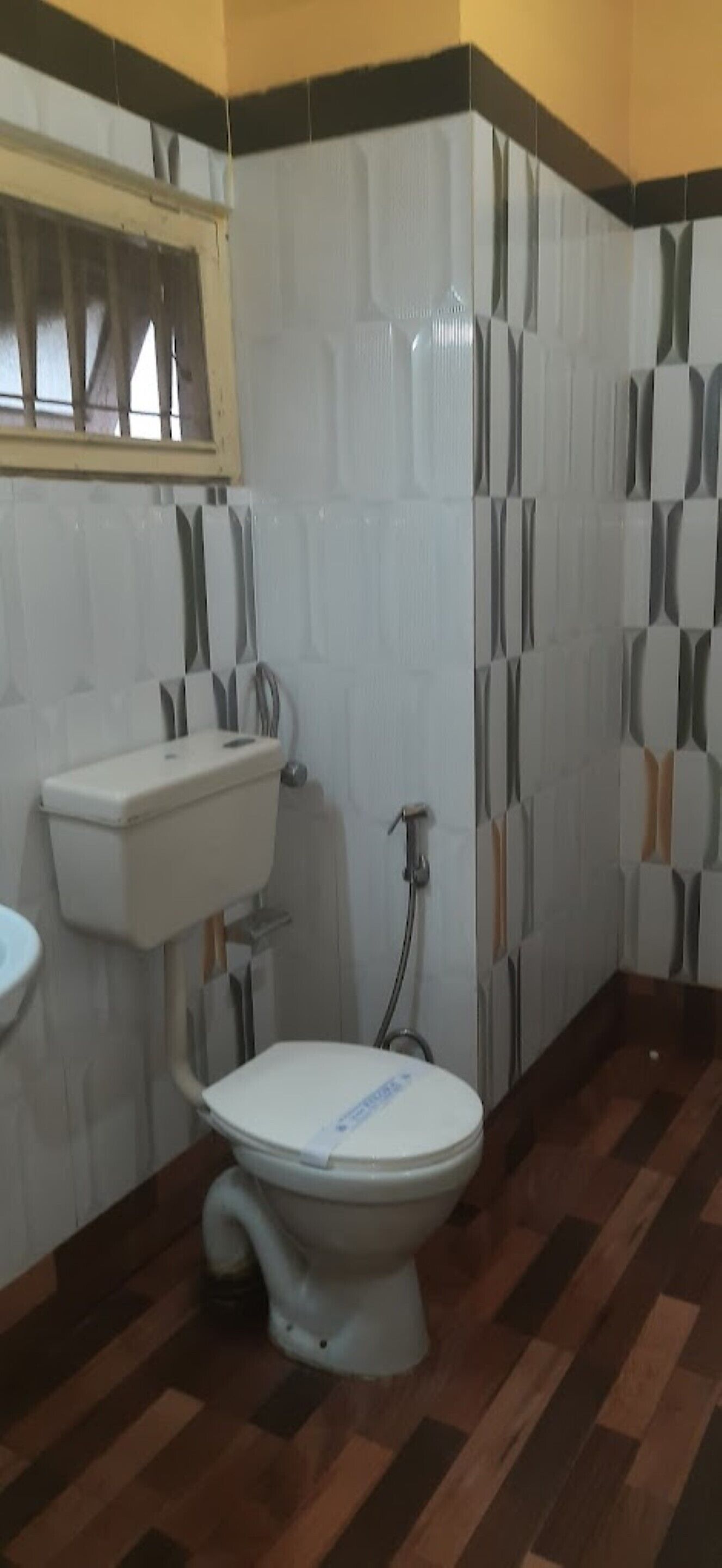 Shower, rainfall showerhead, soap