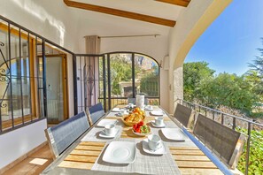 Outdoor dining - Casa Los Arboles - Javea (Xàbia)