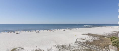 On the beach