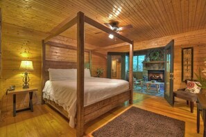 3 bedrooms, iron/ironing board, WiFi, bed sheets - Escape to Tranquility: Sleepy Hollow Cabin Retreat (Ellijay)