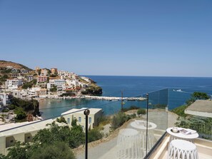 Superior Family Two Bedroom Suite with Sea View | View from room - Golden Luxury Suites (Mylopotamos)